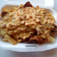 Loaded slap chips - steak and cheese