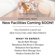 New Facilities and Treatments Coming Soon!