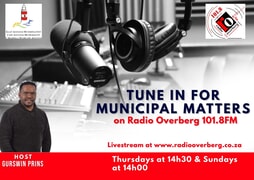 Tune in for Municipal Matters with Gurswin Prins