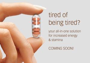 Coming Soon! Solution for Increased Energy and Stamina