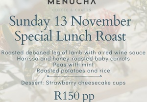 13 November 2022: Sunday Lunch Roast