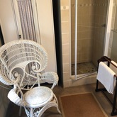 En-suite bathroom - has a shower, basin and toilet