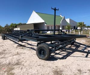 Marine Dynamics (Slashfin Boat) Cradle Restoration in 2018