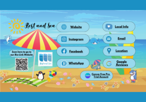 Rest and Sea Bio Link Website