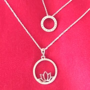 Protea Sterling Silver Necklace
