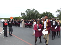 Gansbaai Academia’s Yearly Valediction Walk: Grade 12’s 2022