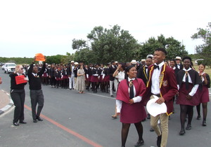 Gansbaai Academia’s Yearly Valediction Walk: Grade 12’s 2022