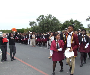 Gansbaai Academia’s Yearly Valediction Walk: Grade 12’s 2022