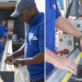 Measuring The Whole Lenght - Gutters on Site - Xplorio™ Gansbaai 