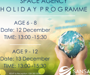 12 + 13 December 2022: Space Agency Holiday Programme