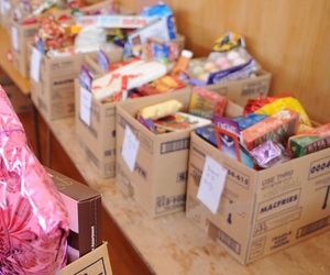 Food Hampers for Less Fortunate in Stanford