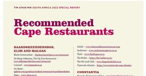 Tim Atkin South Africa Report 2022