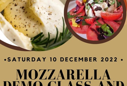 10 December 2022: Mozzarella Demo Class and Lunch